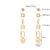 Metal Portrait Love Pendant Fashion Personality Combination Set Earrings