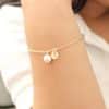 Fashion 26 Letter Bracelet Exquisite Jewelry Gift Women