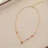 New Chinese Retro Natural Stone Pearl Crystal Necklace For Women