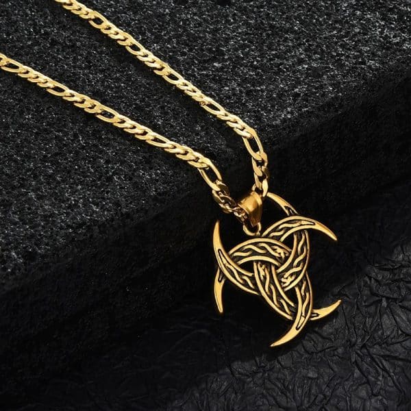 Fashion Titanium Steel Biochemical Nuclear Tag Necklace