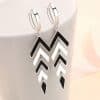 Women's Fashion Cut Head Drop Earrings