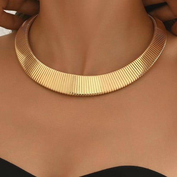 Necklace Punk Exaggerated Collar For Women