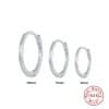 Sterling Silver Glossy Ear Ring Combination Set Fashionmonger Earrings