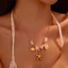 Shell Stainless Steel Necklace Clavicle Chain Jewelry