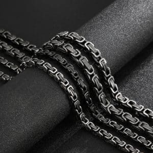 Stainless Steel Ornament Return Chain Titanium Steel Men's Necklace