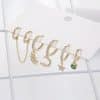 Moon Star Set Ear Clip Earrings