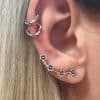 Fashion Bohemian Retro Simple Set Earrings Earrings