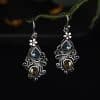 Creative Flower Drop Pear Shaped Earrings