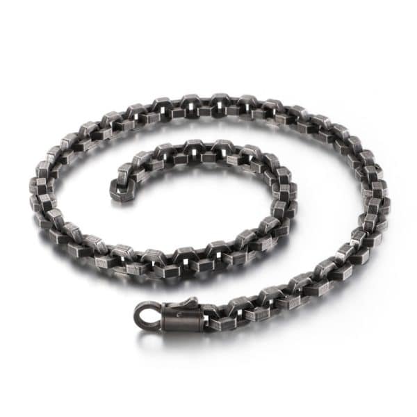 Creative Titanium Steel Unique Geometric Necklace