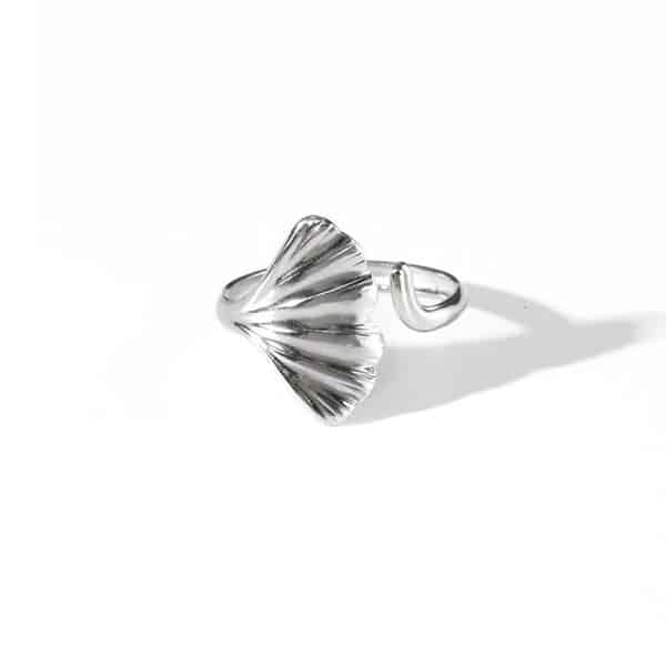 Fashion Personalized New Fishtail Palm Plaid Ring