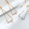 Women's Diamond Pull-out Cross Bracelet