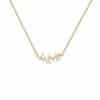 Simple Exquisite Petal Zircon Women's Necklace