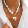 Simple French Style OT Buckle Necklace Women's Bracelet
