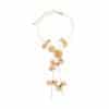 Ginkgo Leaf Tassel Three-dimensional Niche Retro High Sense Necklace Women
