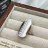 Geometric Ring Female Glossy Personalized Hip Hop