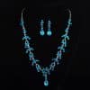 Bridal jewelry, necklace, earring set, wedding dress, jewelry accessories, fast selling pass