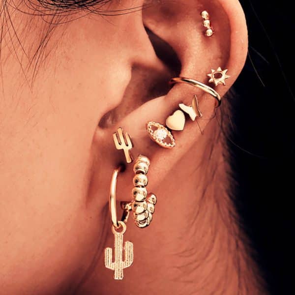 Women Earrings Elegant Girl earing Set