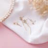 Mini earrings set compact earrings girl sweet wild earrings