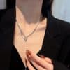 Women's Sweet Cool Heart Necklace