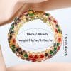Double-row Color Light Luxury Adjustable Bracelet