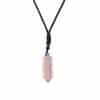 Raw Crystal Energy Stone Jewelry Pendant Necklace