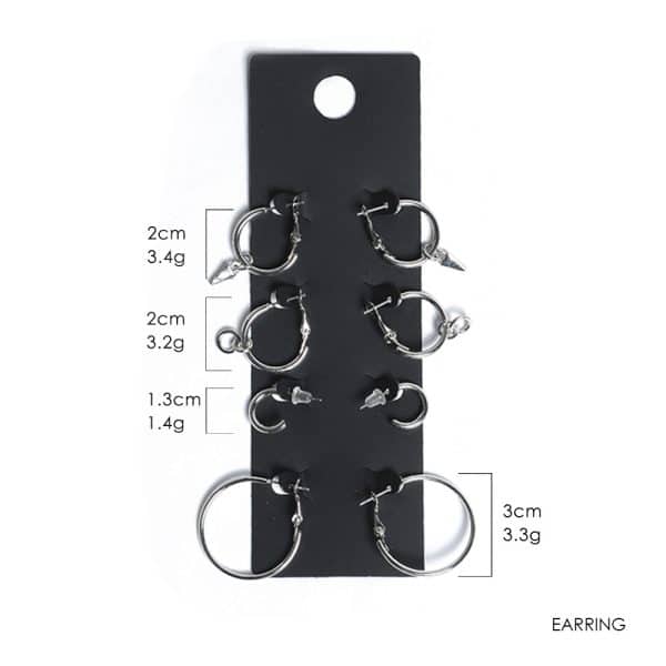 Baita Pearl Simple Temperament Earring Set