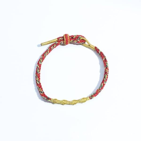 Adjustable Eight-strand Woven Colorful Guard Carrying Strap