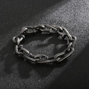 Creative Retro Personalized Nail Hook Buckle Stainless Steel Bracelet