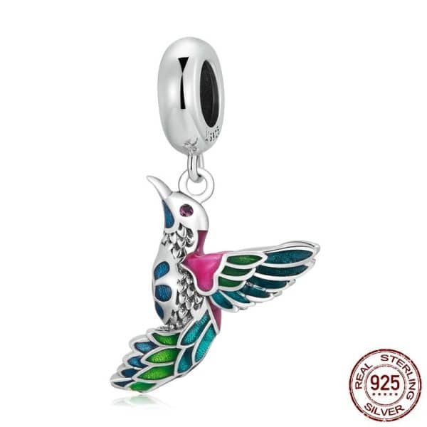 Natural Animal S925 Sterling Silver Ornament Wholesale Beaded Female Accessories