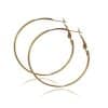 Big Circle Metal Exaggerated Circle Earrings Circle Geometry Earrings