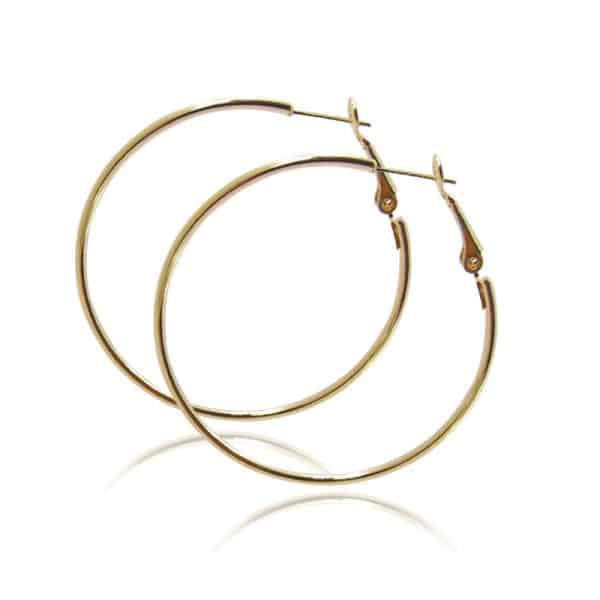 Big Circle Metal Exaggerated Circle Earrings Circle Geometry Earrings