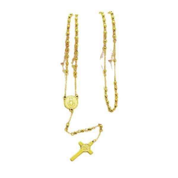 Stainless Steel Cross Pendant Necklace Sweater Chain Necklace