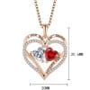 Double Love Double Diamond 4 Silver