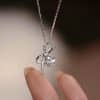 EU And South Korea Bow Necklace For Women Delicate Lady