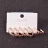 Alloy Metal Hoop Square Earrings Set