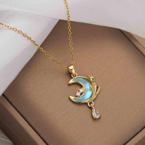 Titanium Steel No Fading Necklace Versatile High Sense Ornament