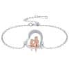 European And American Mother's Day Bracelet Heart-to-heart Protection Family Ornament