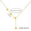 Elegant Girls Fashion Trend Titanium Steel Necklace