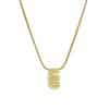 Stainless Steel Snake Chain All-match Necklace