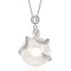 Winding Snake Blessing Necklace Female New Year Clavicle Chain