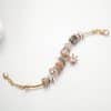 DIY Diamond Rudder Pendant Bracelet For Women