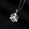 Women's Geometric Necklace Stainless Steel Pendant
