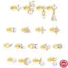 Zircon Versatile Fashion Earring Set Geometric