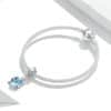 Yinziyun Original Oil Drop Blue Starfish Pearl Pendant