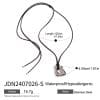 European And American Irregular Liquid Glossy Hollow Pendant Necklace