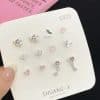 Graceful Personality Advanced Planet Earring Set