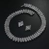 Women's Necklace Super Zircon Jewelry Set