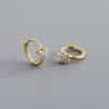 Circle Gold Ear Clip Female