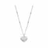 Women's Fashion Simple Stainless Steel Love Heart Necklace