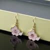 Angel Wings Personality Fashion Love Oil Drop Earrings